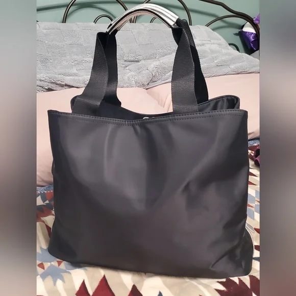 Versace Parfums Black Canvas Tote - Picture 4 of 11